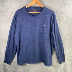 Polo Ralph Lauren Tee Shirt Mens XL Pony Logo Layering Basic Preppy Old‎ Money
